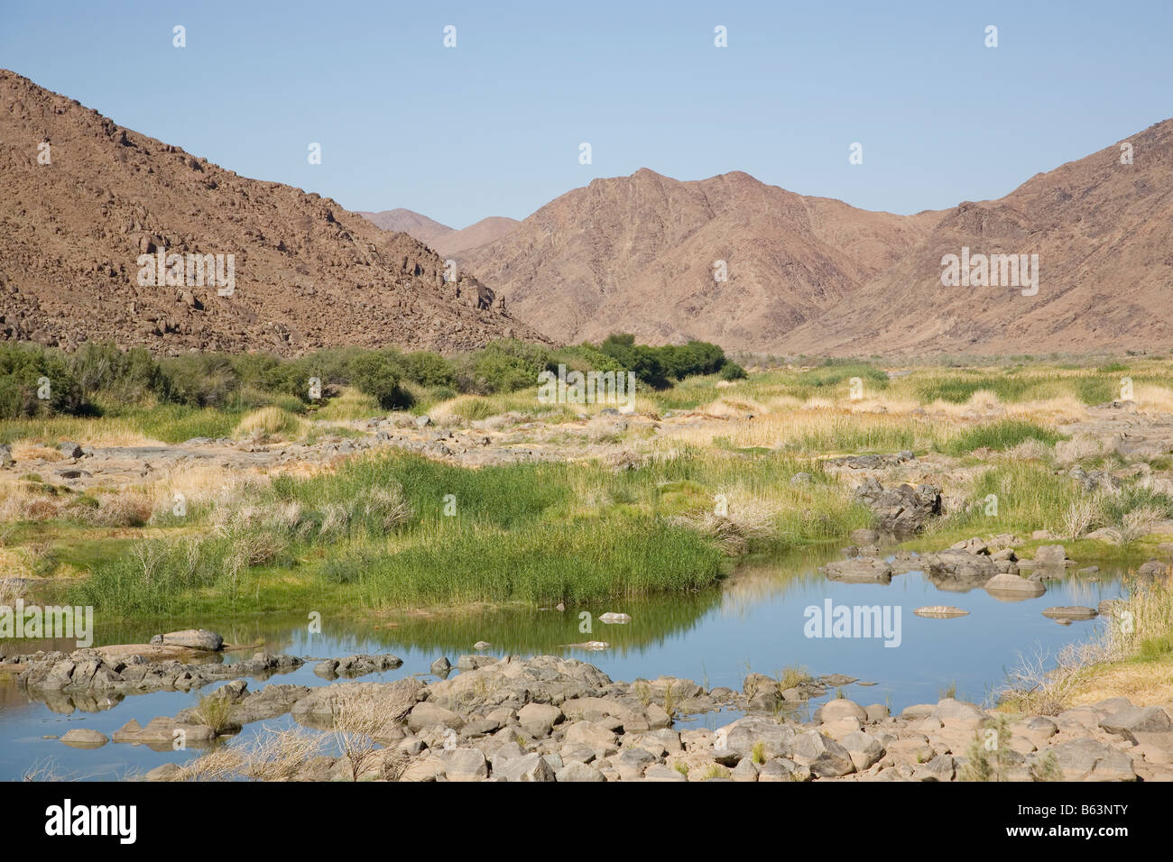 Orange River source Stock Photo Alamy