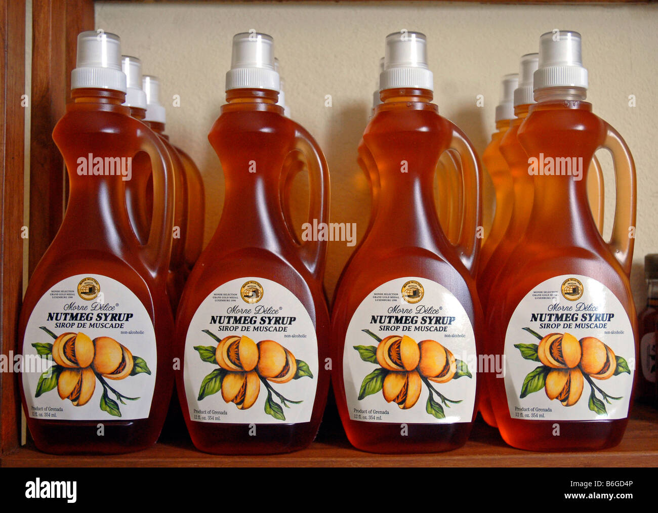 Nutmeg Syrup Stock Photo Alamy