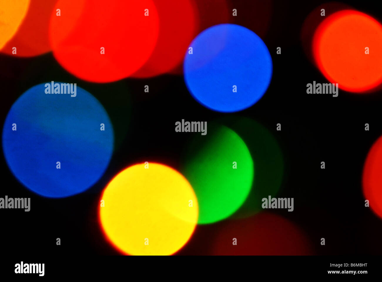 Christmas Lights Close Up Stock Photo Alamy