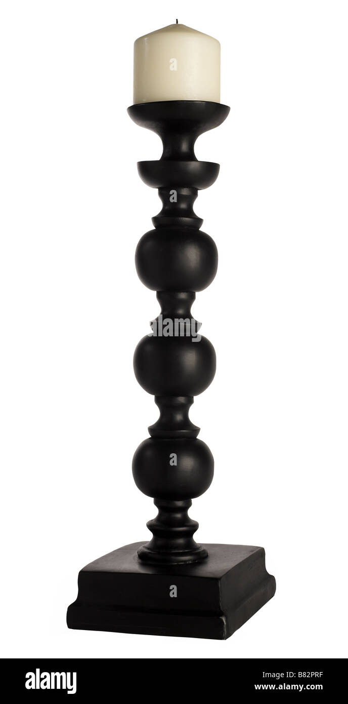 Tall white candle cut out hires stock photography and images Alamy