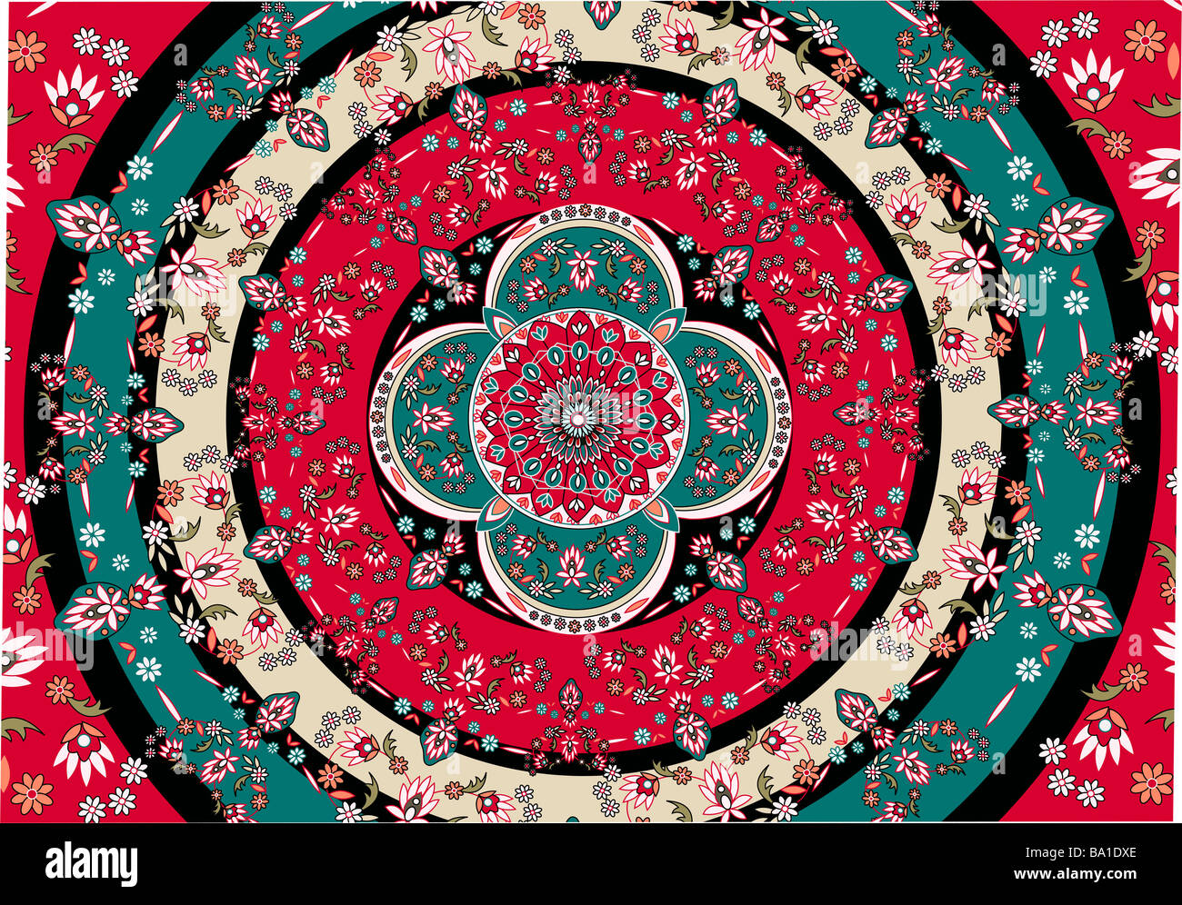 oriental carpet vector Stock Photo Alamy