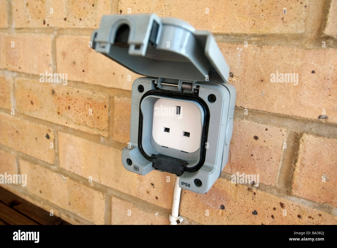 outside plug socket Stock Photo Alamy