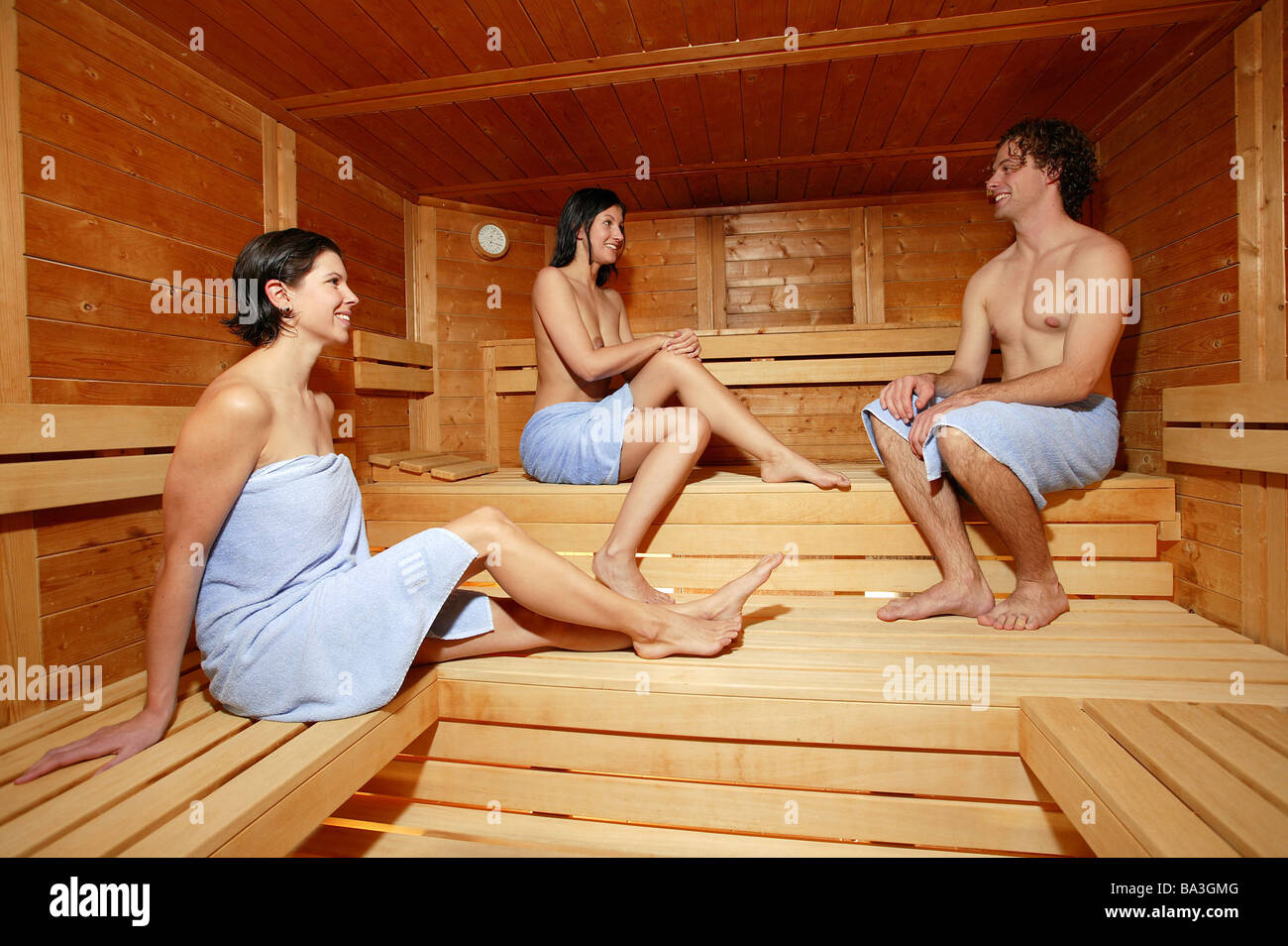 Finnish women sauna hires stock photography and images Alamy