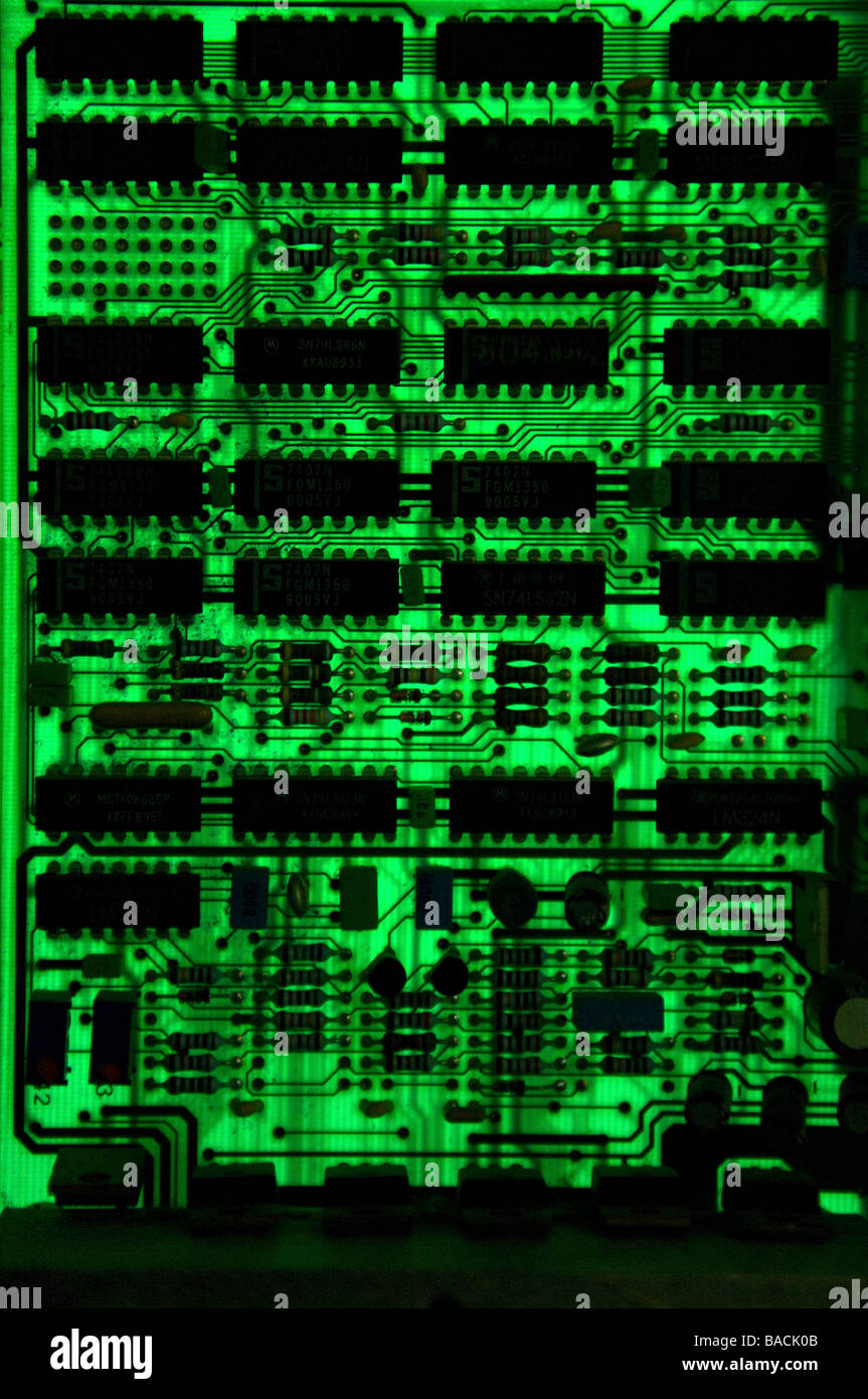 PCB Printed circuit board Stock Photo Alamy