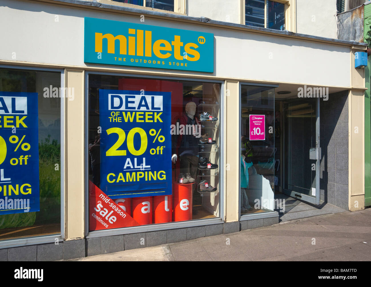 Millets outdoor shop hires stock photography and images Alamy