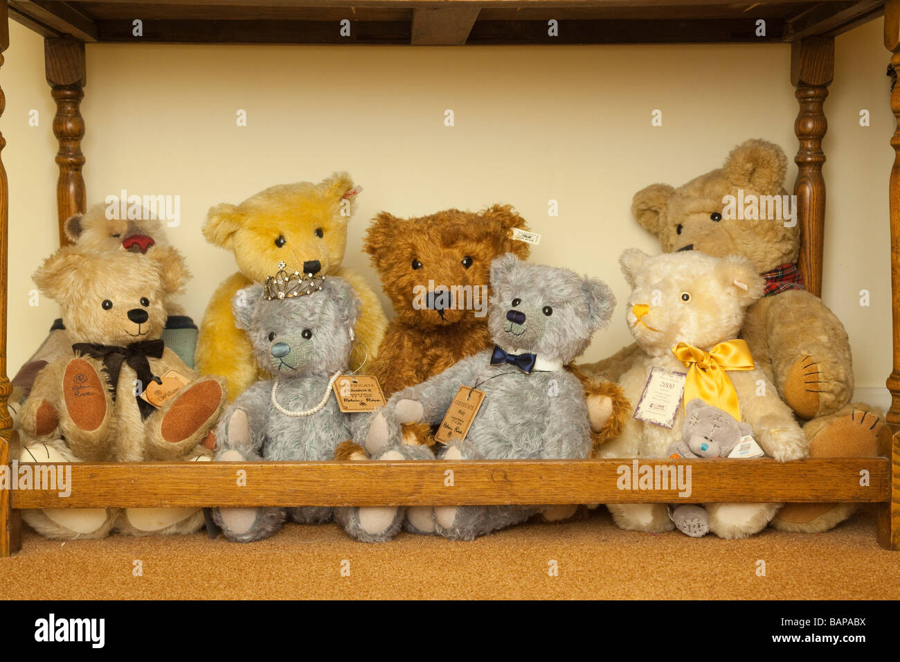 teddy bear collection Stock Photo Alamy