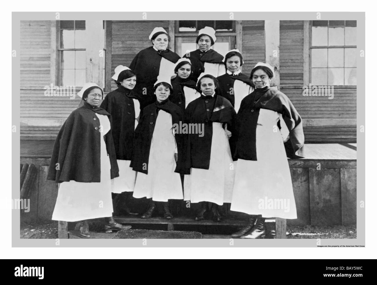 Red Cross Nurses Stock Photo Alamy