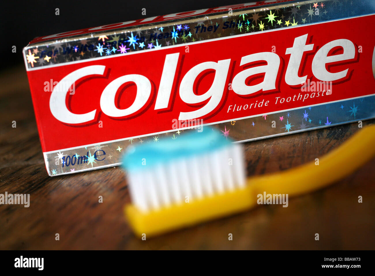 Colgate toothpaste Stock Photo Alamy