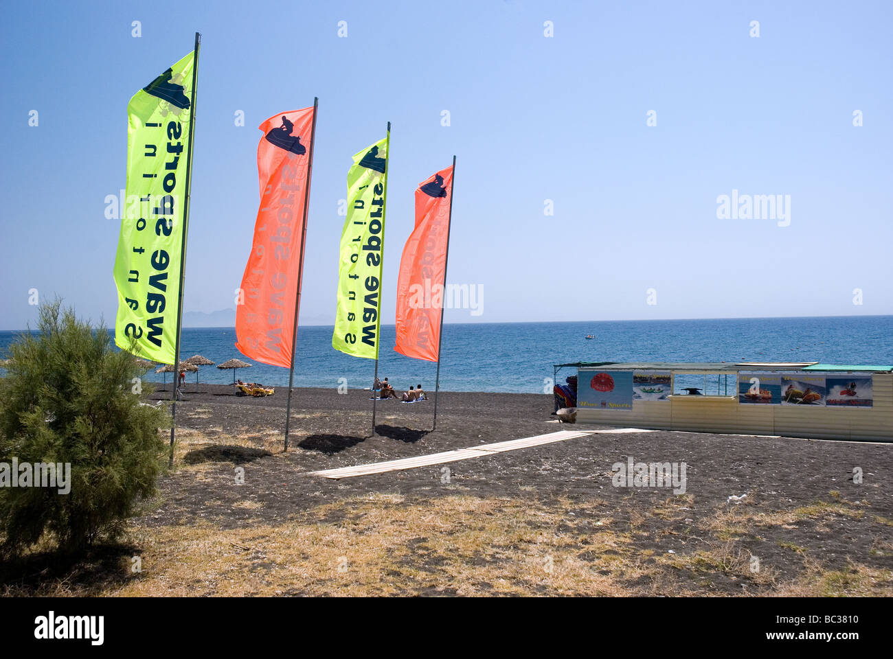 Beach flags hires stock photography and images Alamy