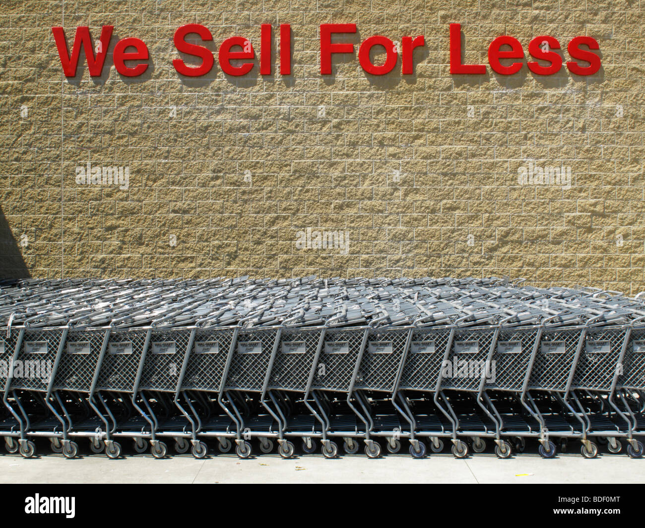 We Sell for Less Stock Photo Alamy