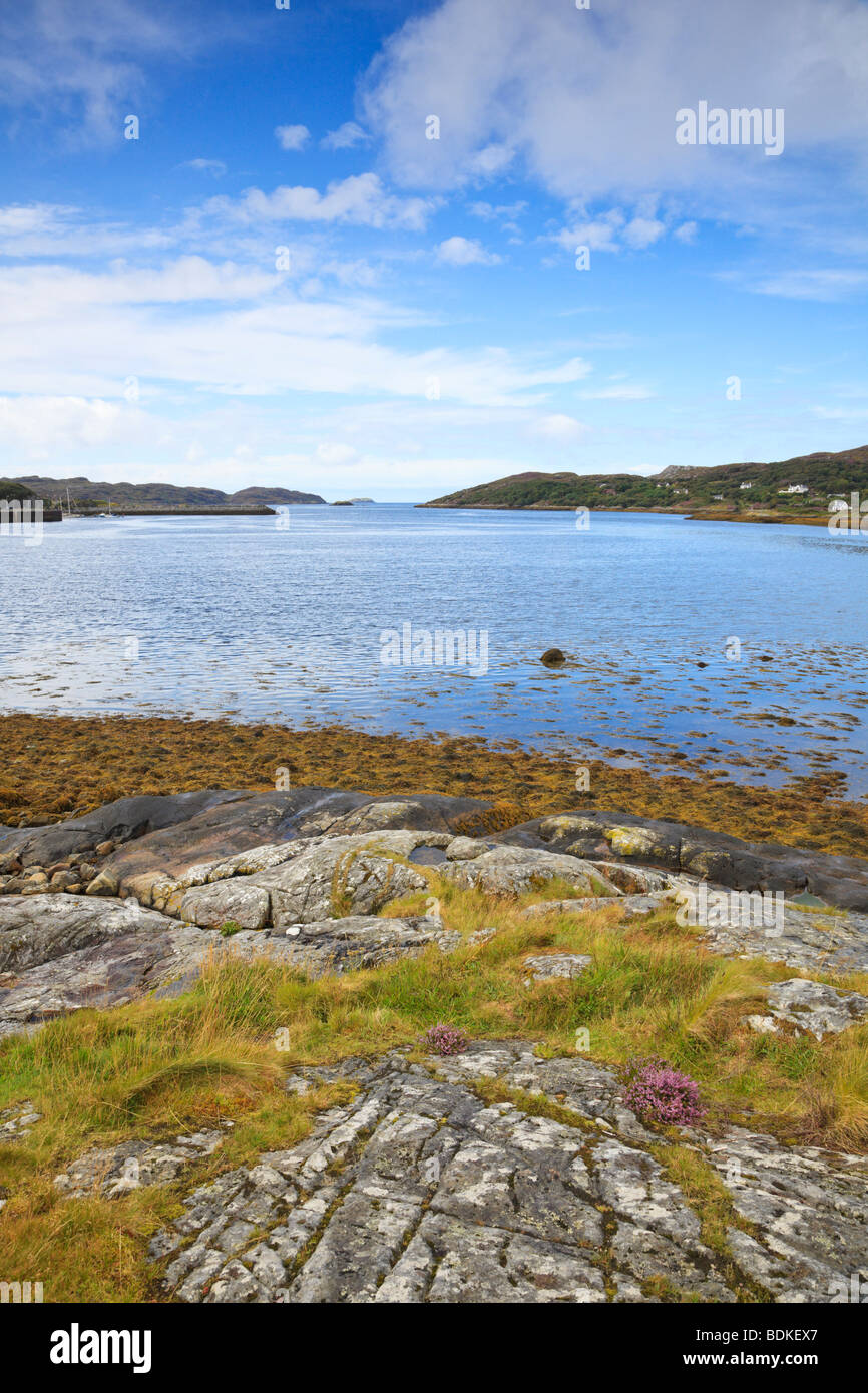 View from Lochinver,Sutherland Stock Photo Alamy