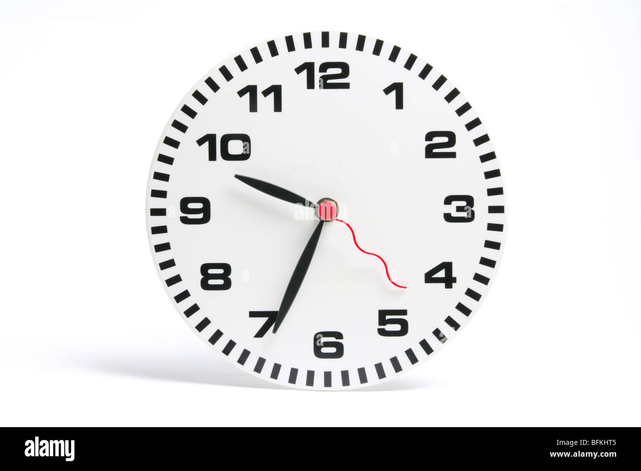 Daylight saving time clock not summer Cut Out Stock Images & Pictures