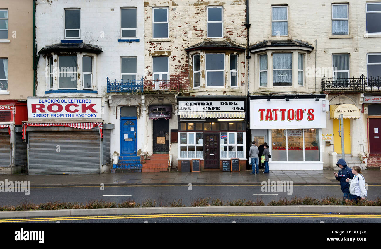 BLACKPOOL town centre Stock Photo, Royalty Free Image 28201259 Alamy