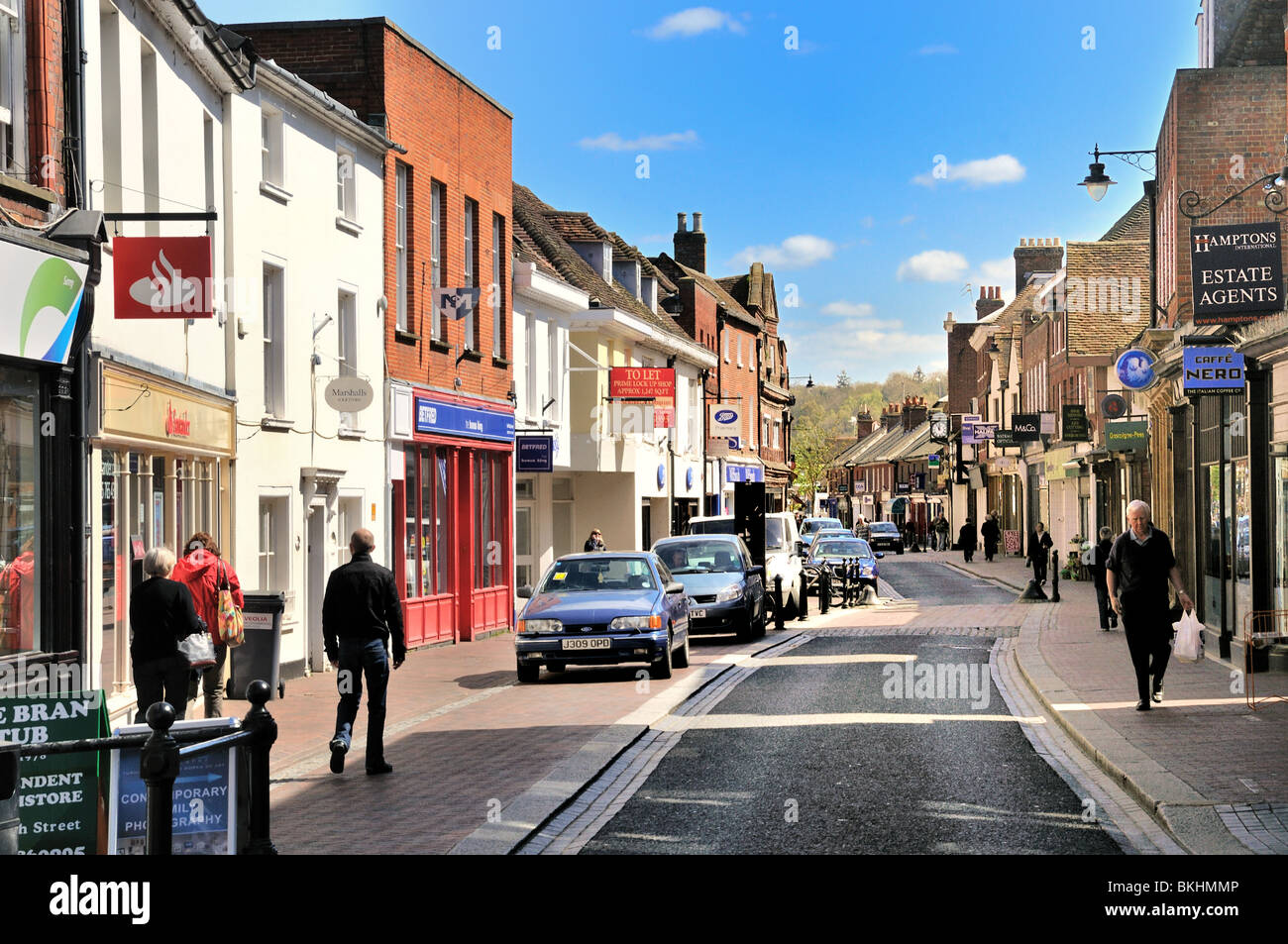 Godalming Town Centre Stock Photo, Royalty Free Image 29278278 Alamy