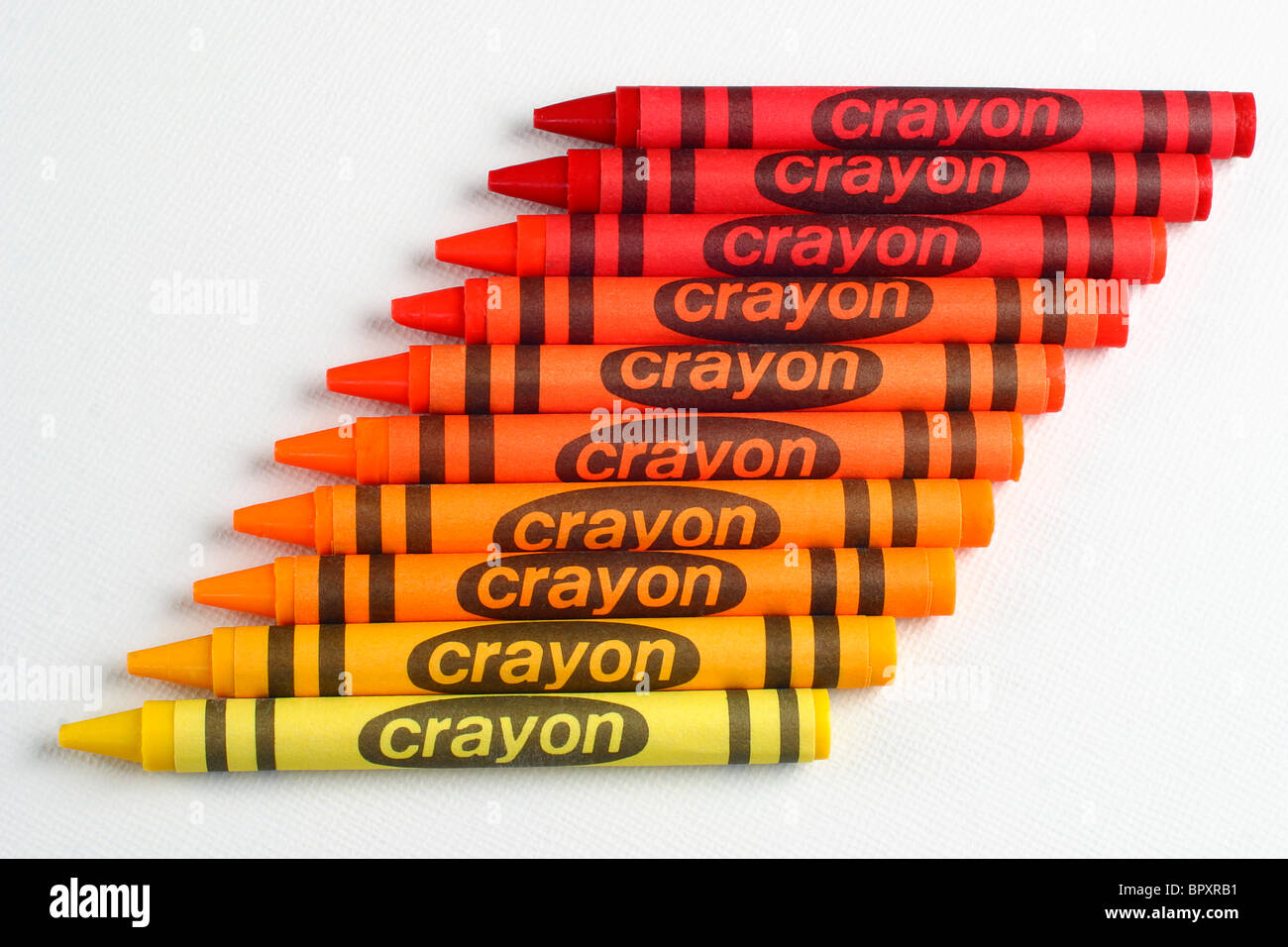 Red Orange Crayon
