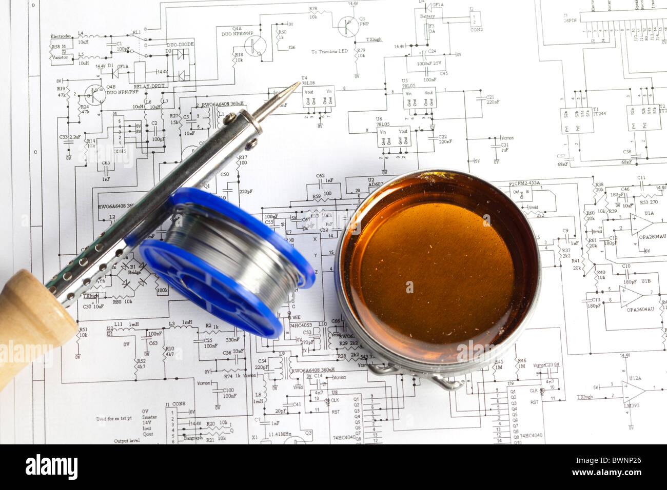 Electrical Components Stock Photo Alamy