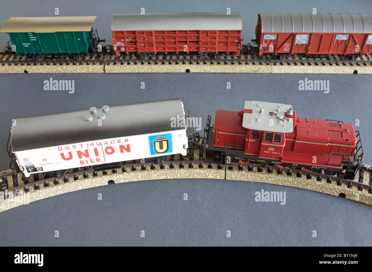 Marklin model train set Stock Photo Alamy