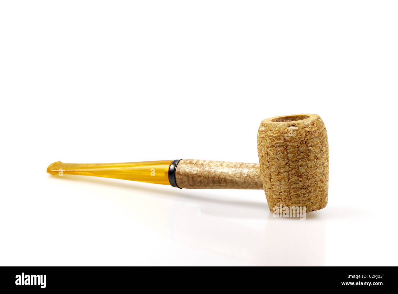 Corncob pipe Stock Photo Alamy