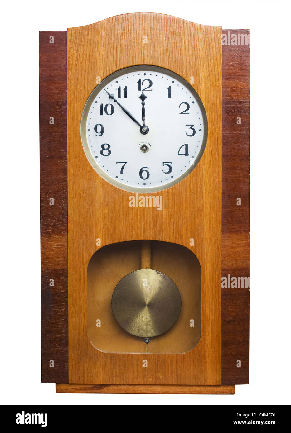 Vintage pendulum wall clock hires stock photography and images Alamy