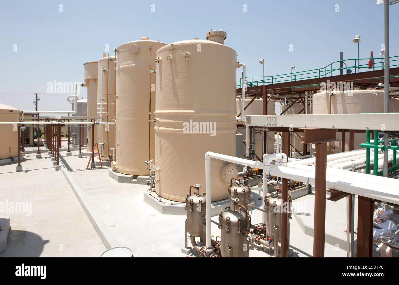 Uranium processing plant in Texas Stock Photo Alamy