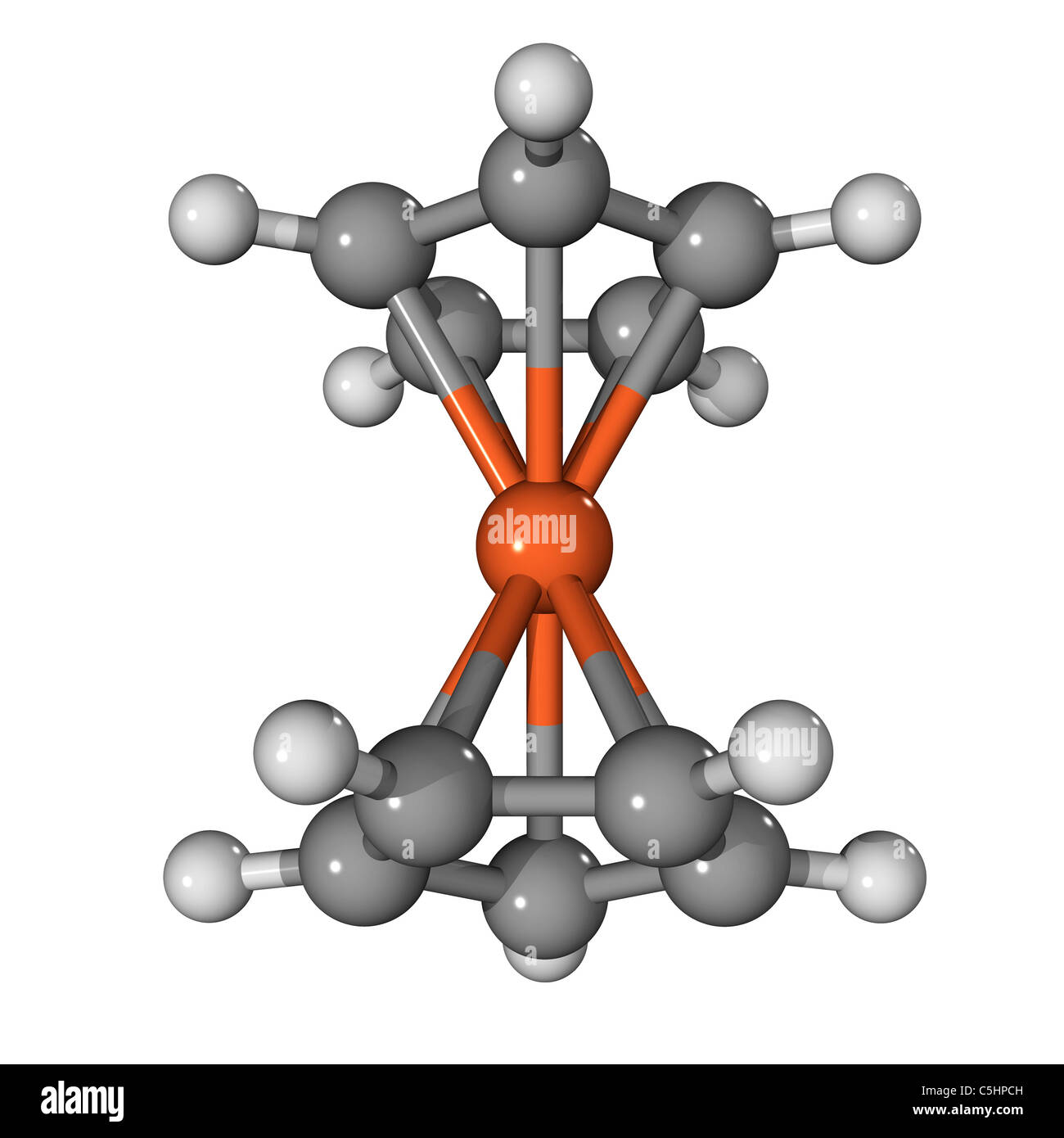 Ferrocene molecule Stock Photo Alamy