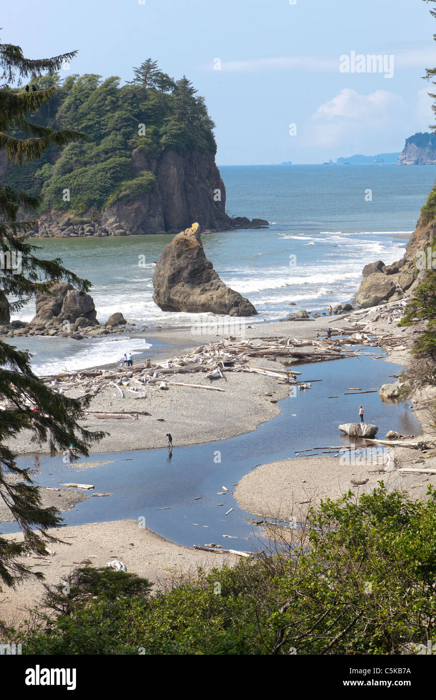 Ruby Beach Washington USA Stock Photo Alamy