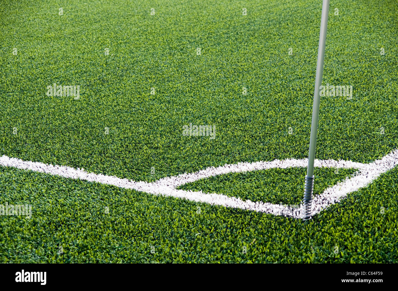 Corner Kick area Stock Photo Alamy