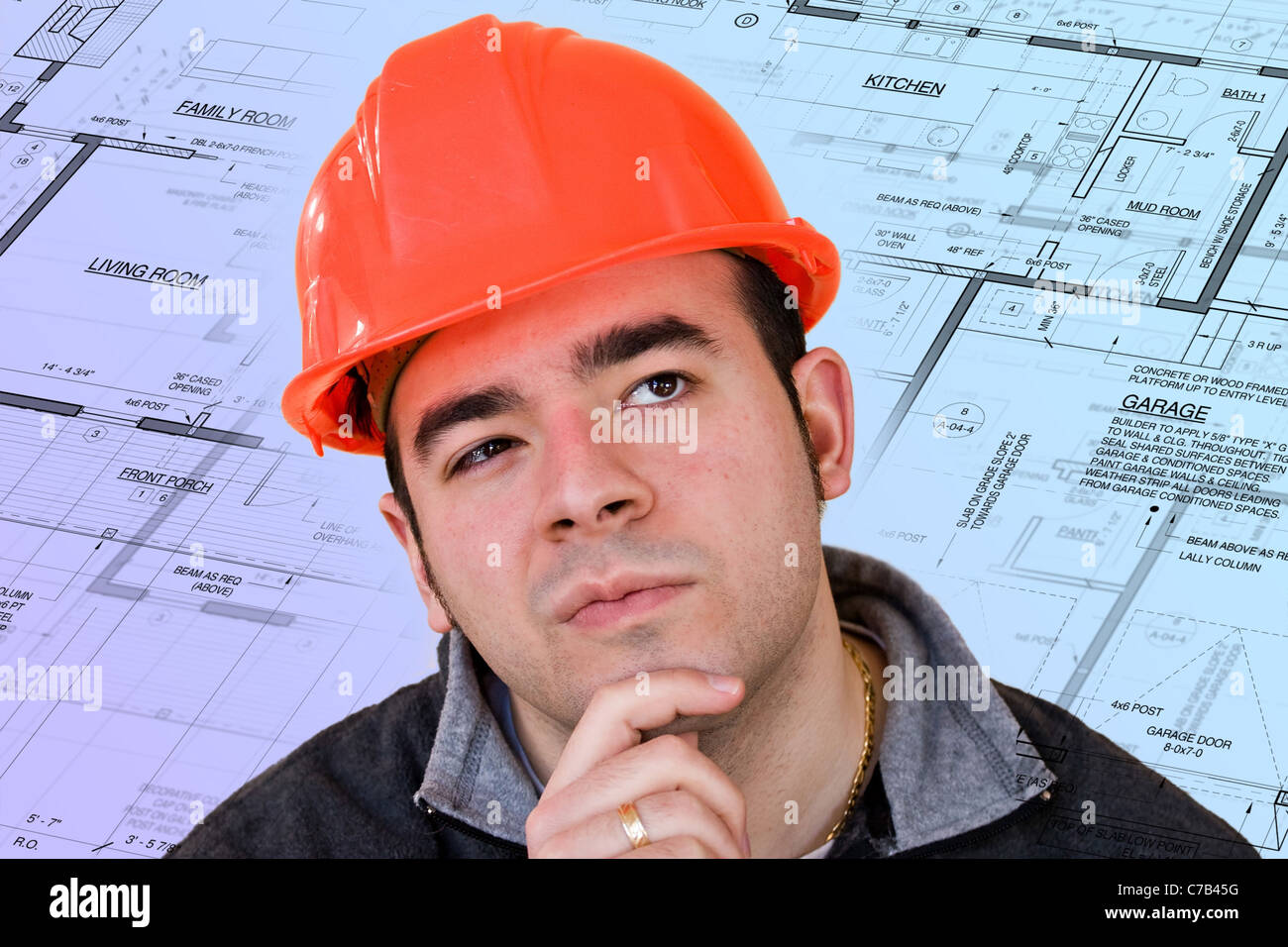 Architect drawing plans drawing board hires stock photography and images Alamy
