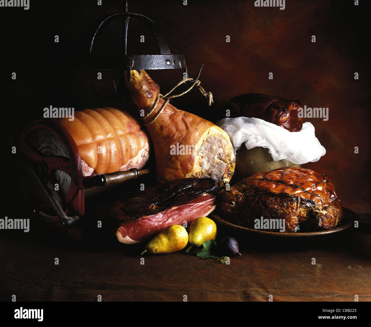 Jambon au torchon cooked ham hires stock photography and images Alamy