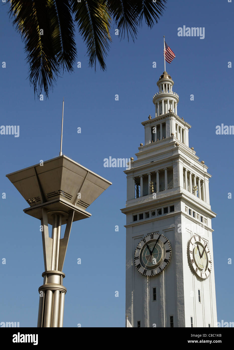 San Francisco Clock Tower Stock Photo Alamy