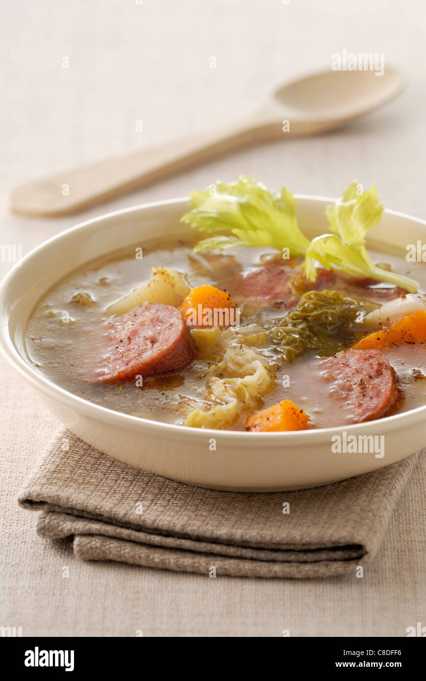 Sausage and potato hotpot hires stock photography and images Alamy