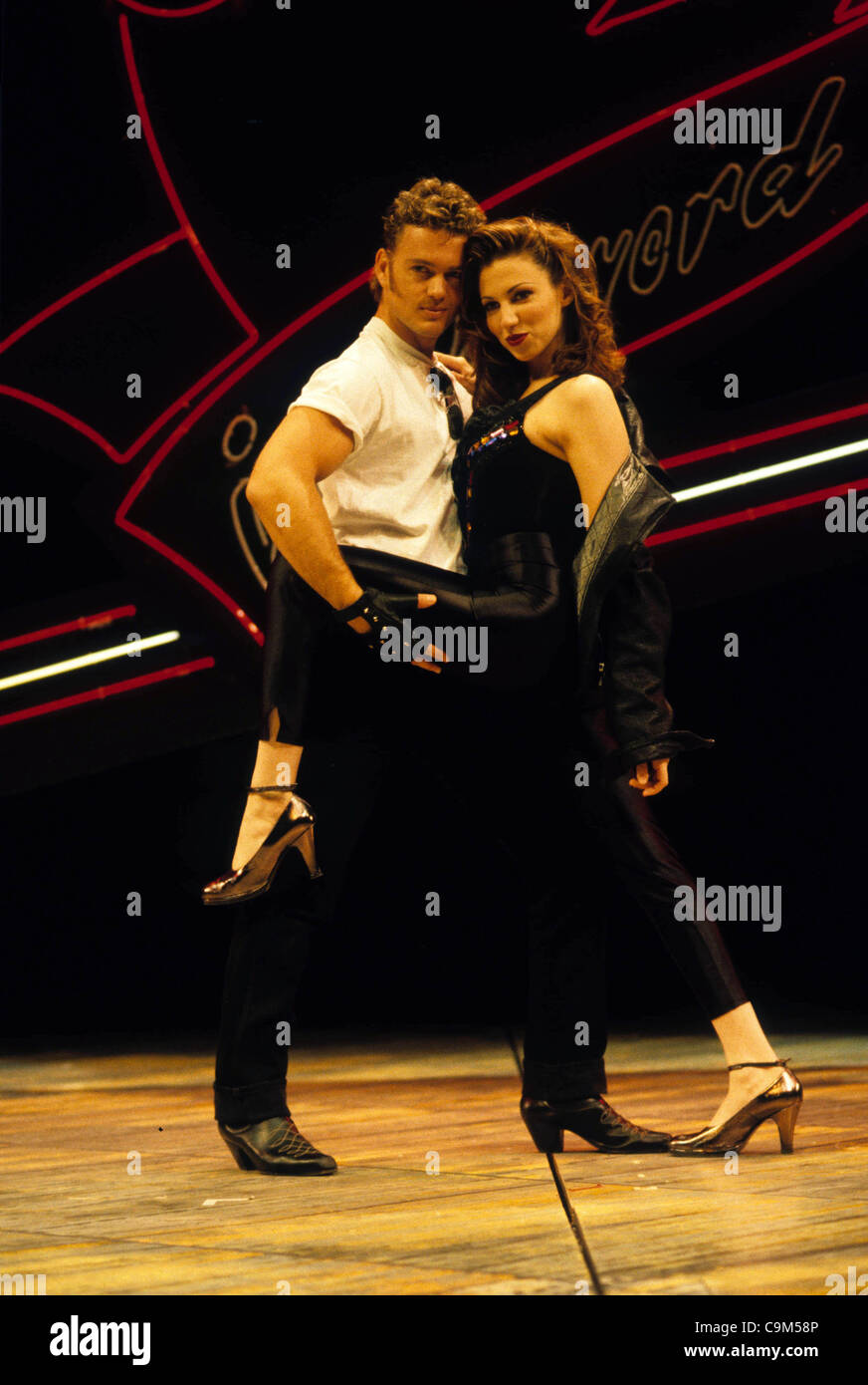 013771.DEBORAH GIBSON and CRAIG MCLACHLAN in.''GREASE'' Dominion