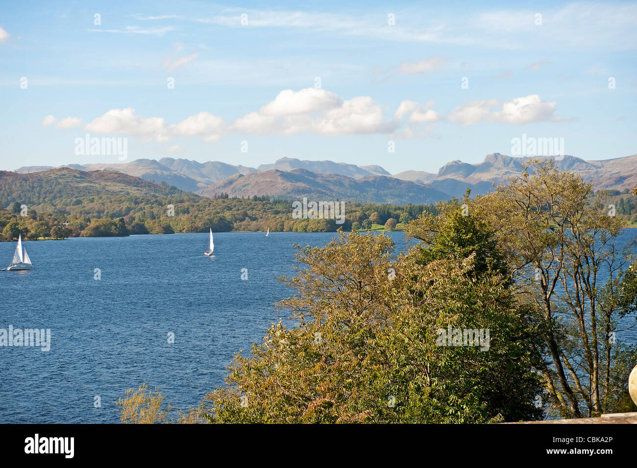 windermere lake district Stock Photo Alamy