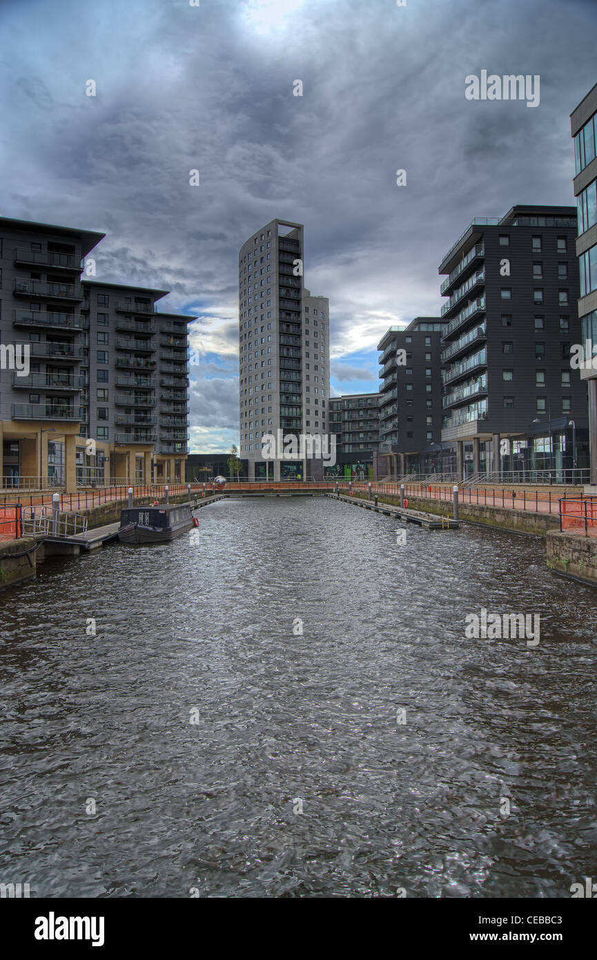 Clarence Dock, Leeds Stock Photo Alamy
