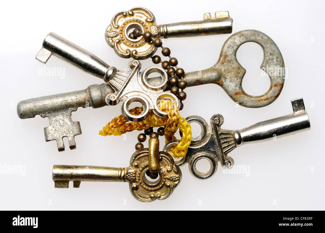 Assorted Antique Keys Stock Photo Alamy