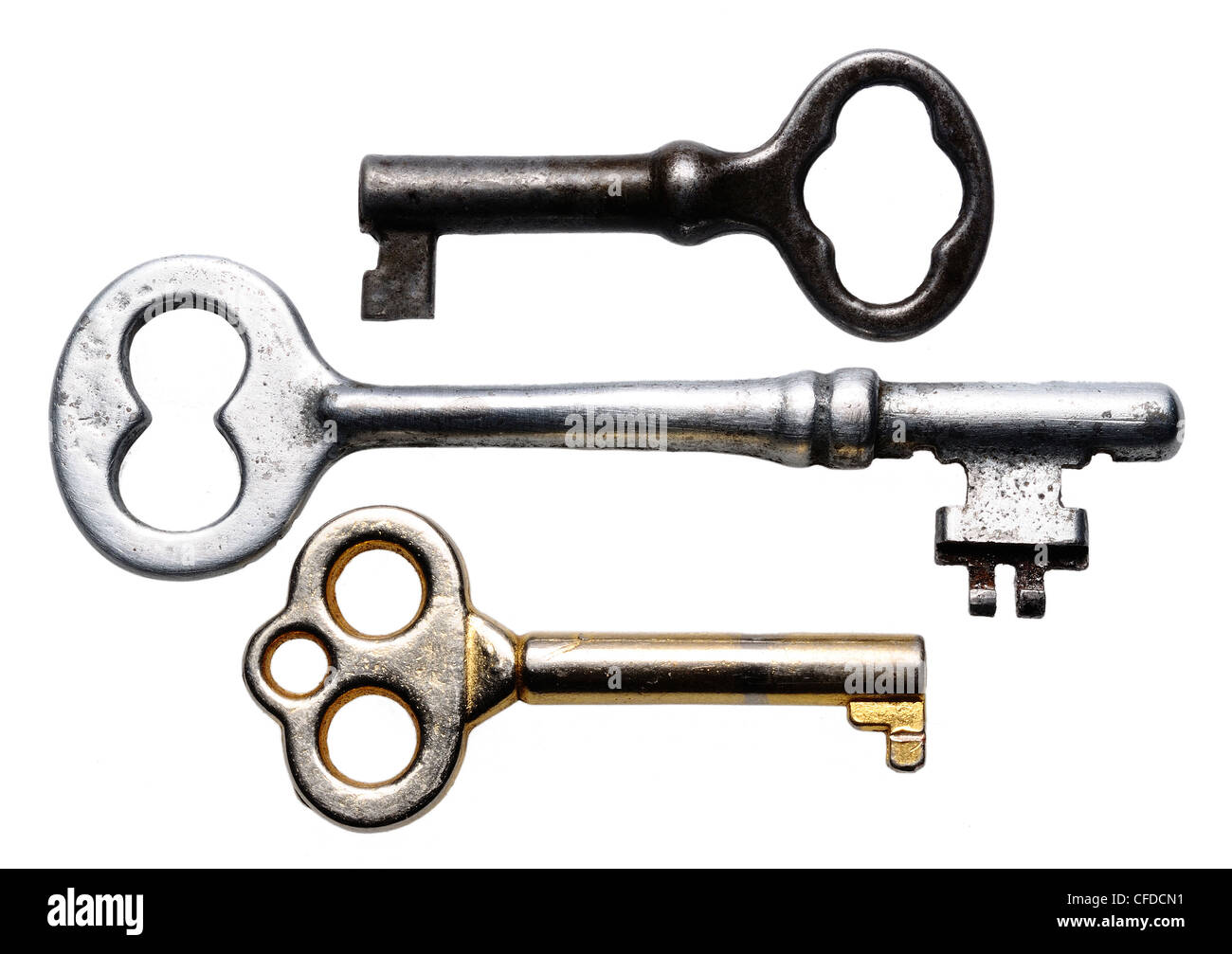 Assorted Antique Keys Stock Photo Alamy