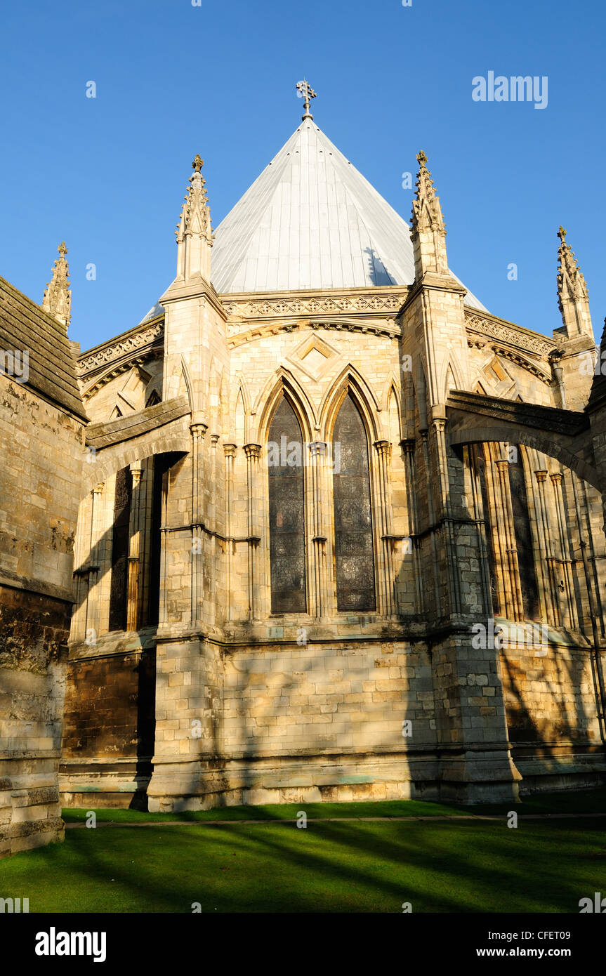 Lincoln Cathedral .Chapter House Stock Photo Alamy