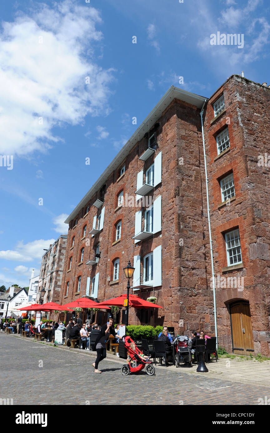 Exeter Quay, Exeter, Devon, UK Stock Photo Alamy