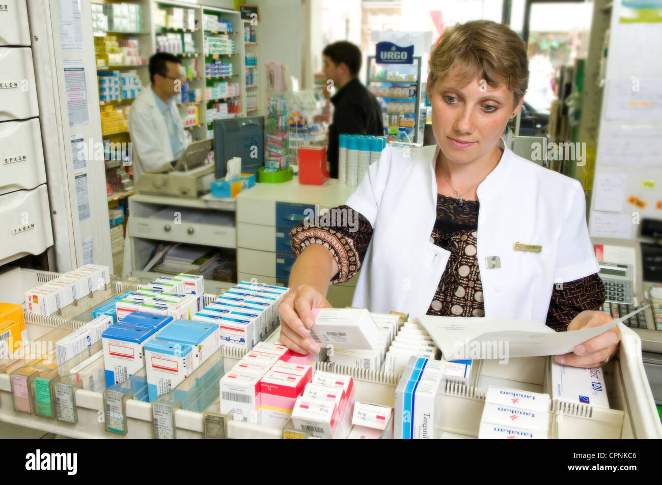 CHEMIST Stock Photo, Royalty Free Image 48419398 Alamy