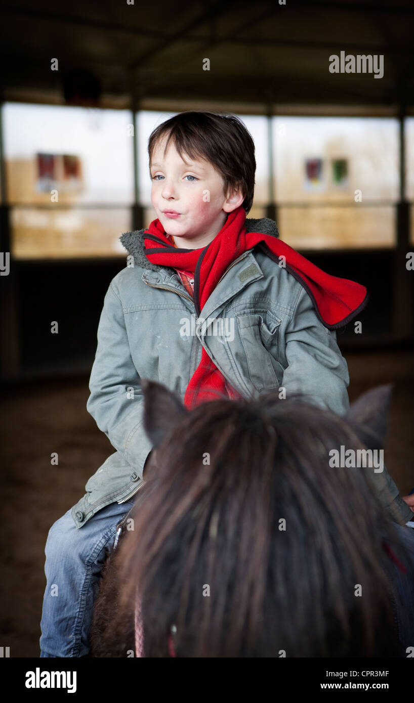 HIPPOTHERAPY Stock Photo Alamy