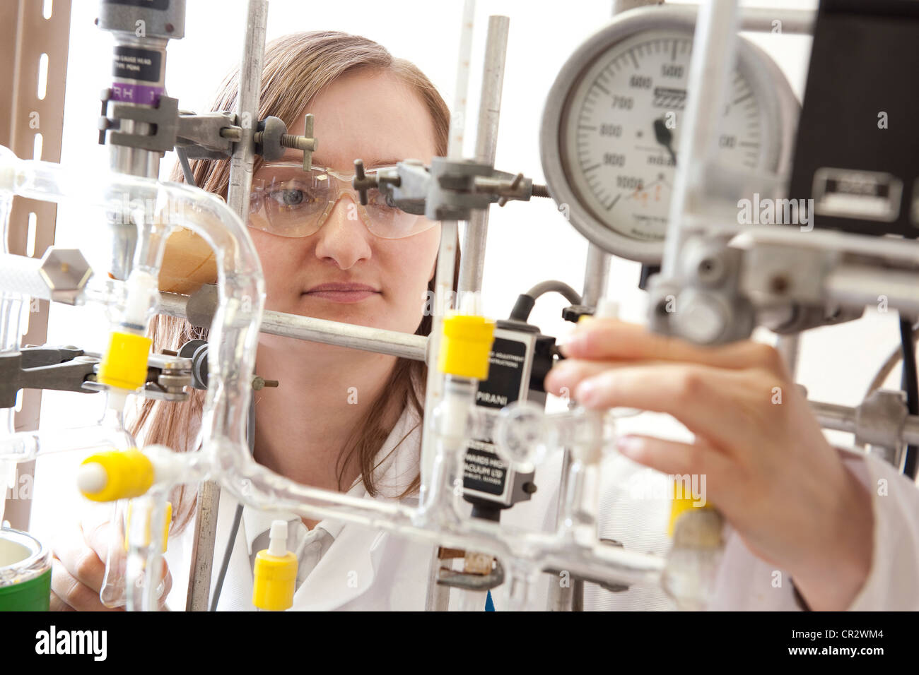 laboratory technician working in lab Stock Photo, Royalty Free Image 48621892 Alamy