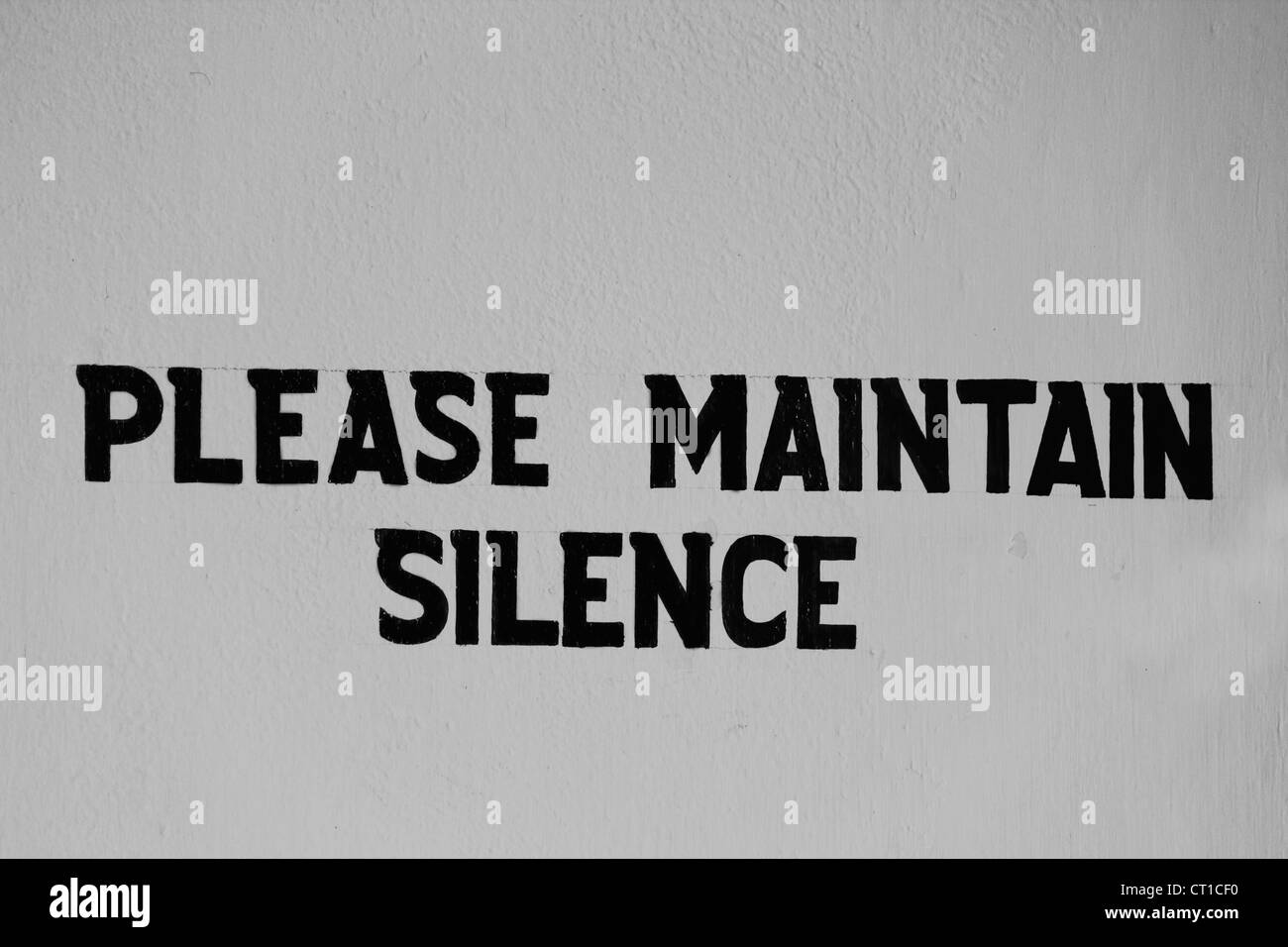 To maintain silence hires stock photography and images Alamy