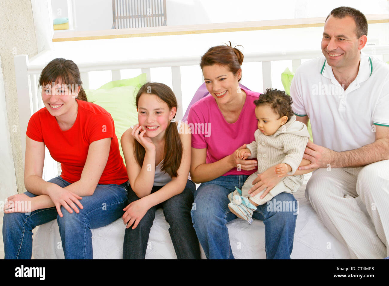 Reconstituted family hires stock photography and images Alamy