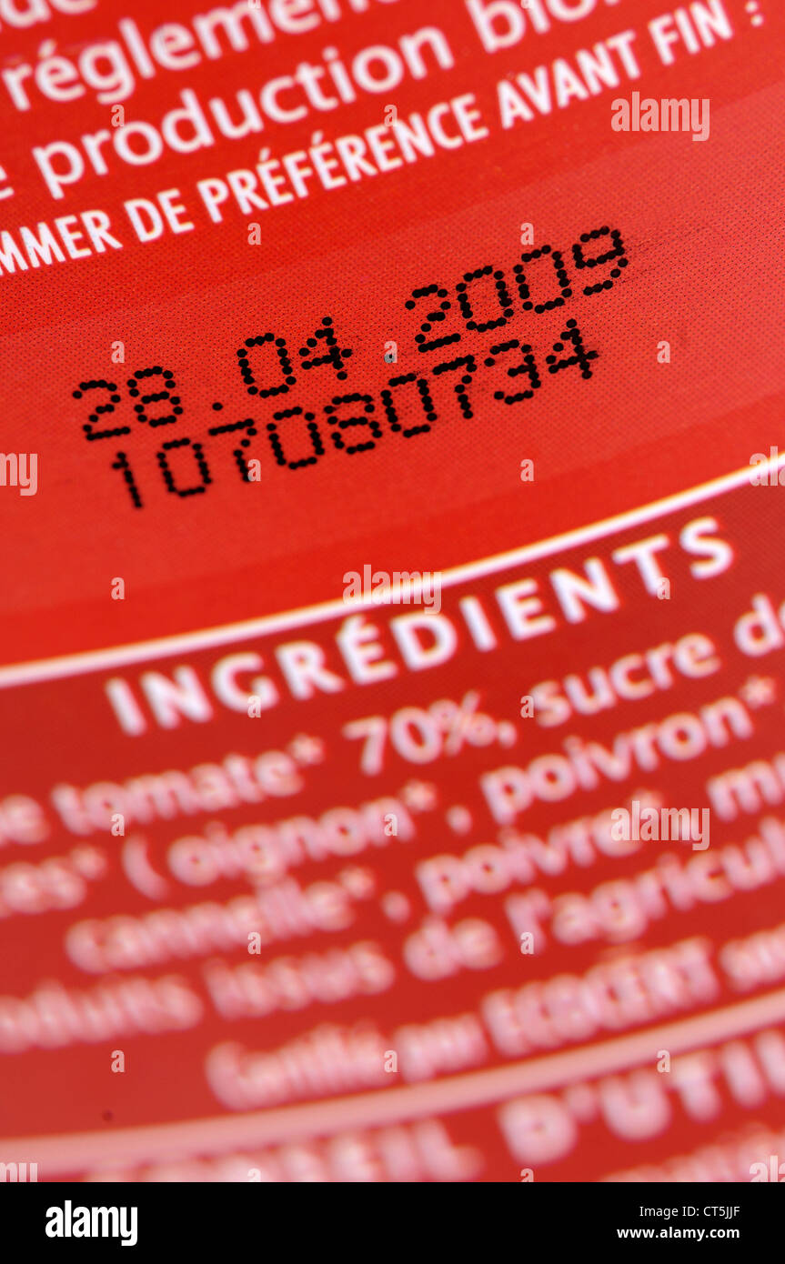 USE BY DATE Stock Photo Alamy