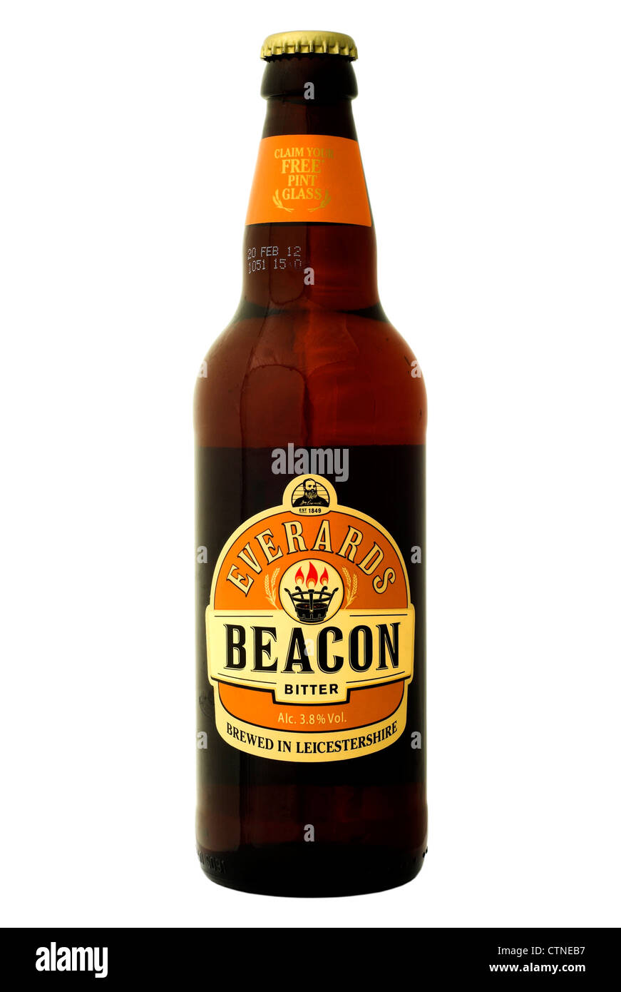 Everards Beacon Bitter bottled beer current 2012 Stock Photo Alamy