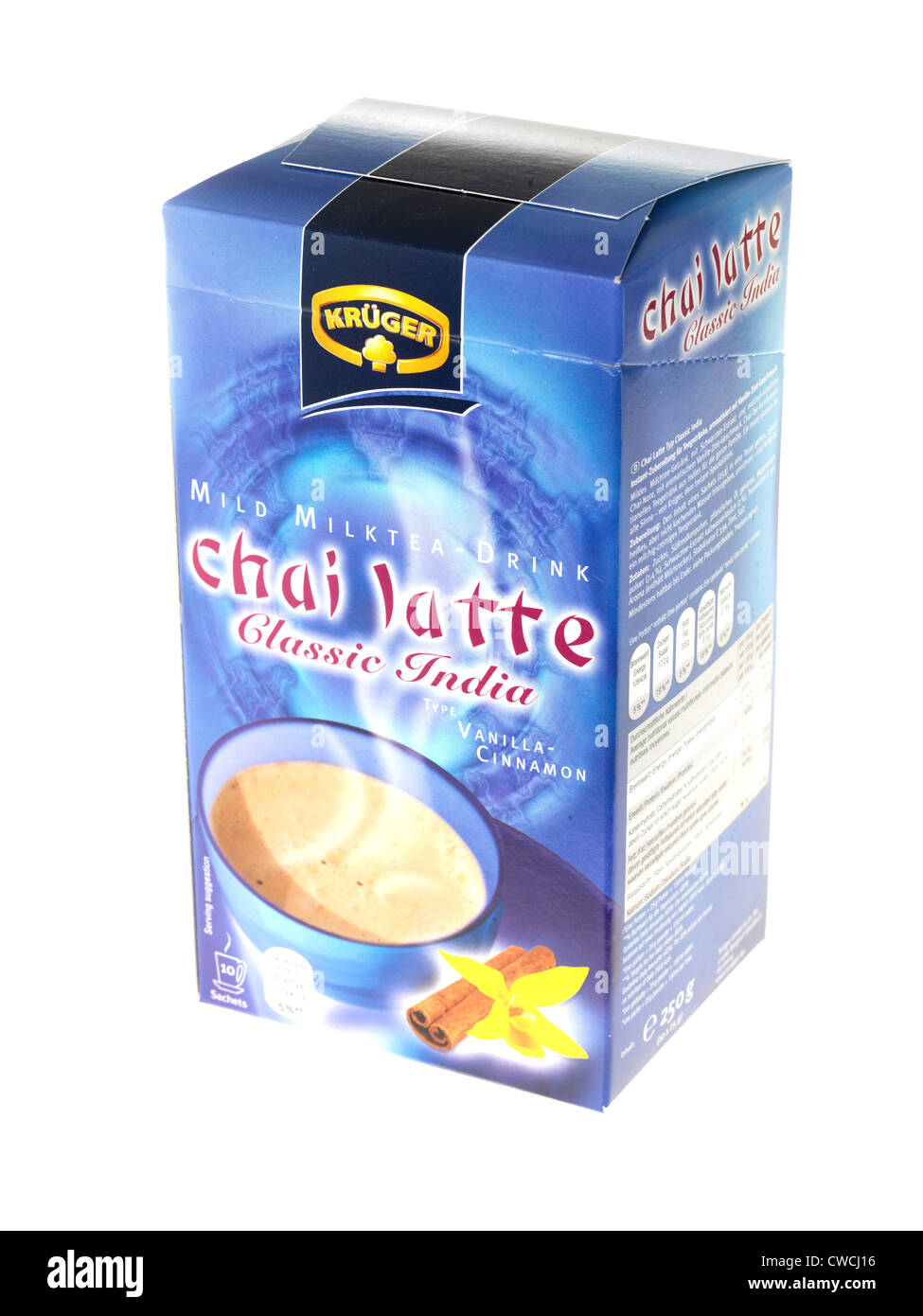 Chai Latte Indian Tea Stock Photo Alamy