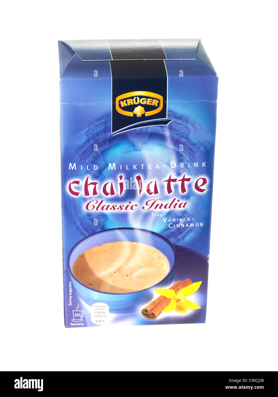 Chai Latte Indian Tea Stock Photo Alamy