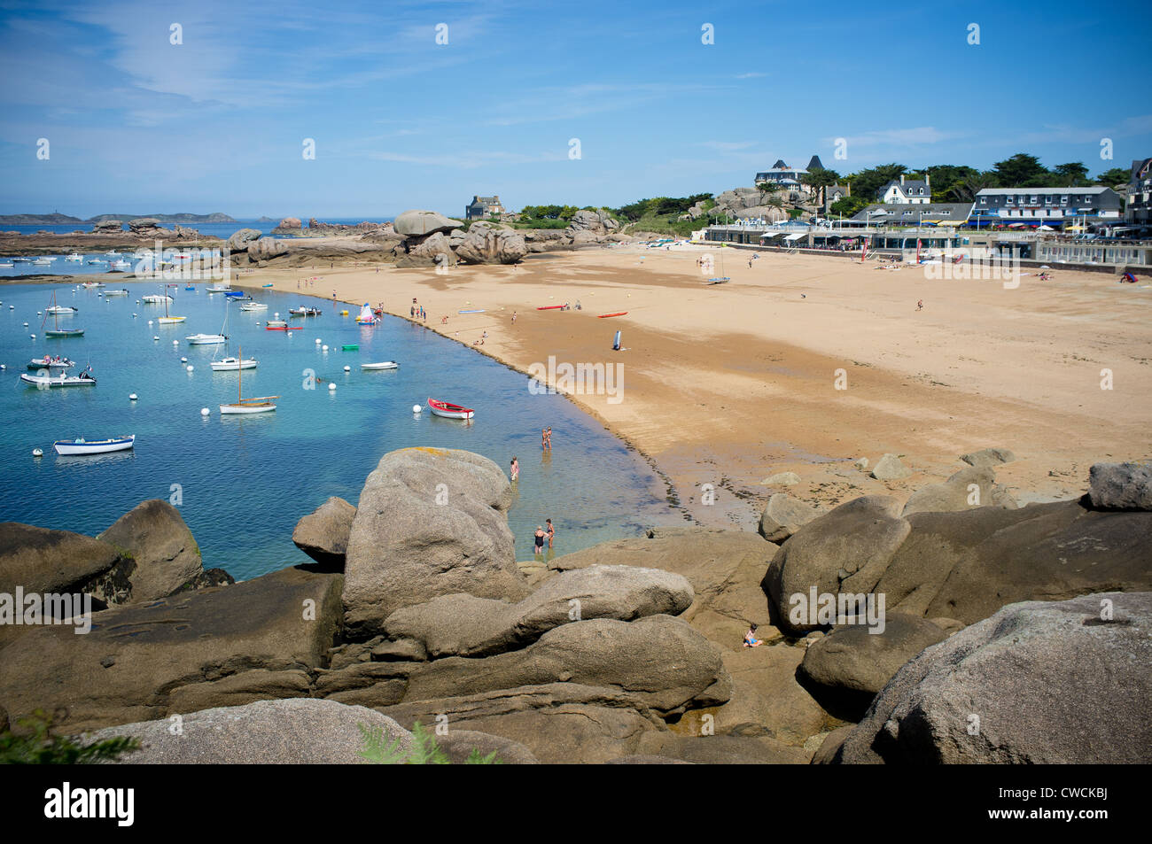 Trégastel, Brittany, France. Bretagne Stock Photo Alamy