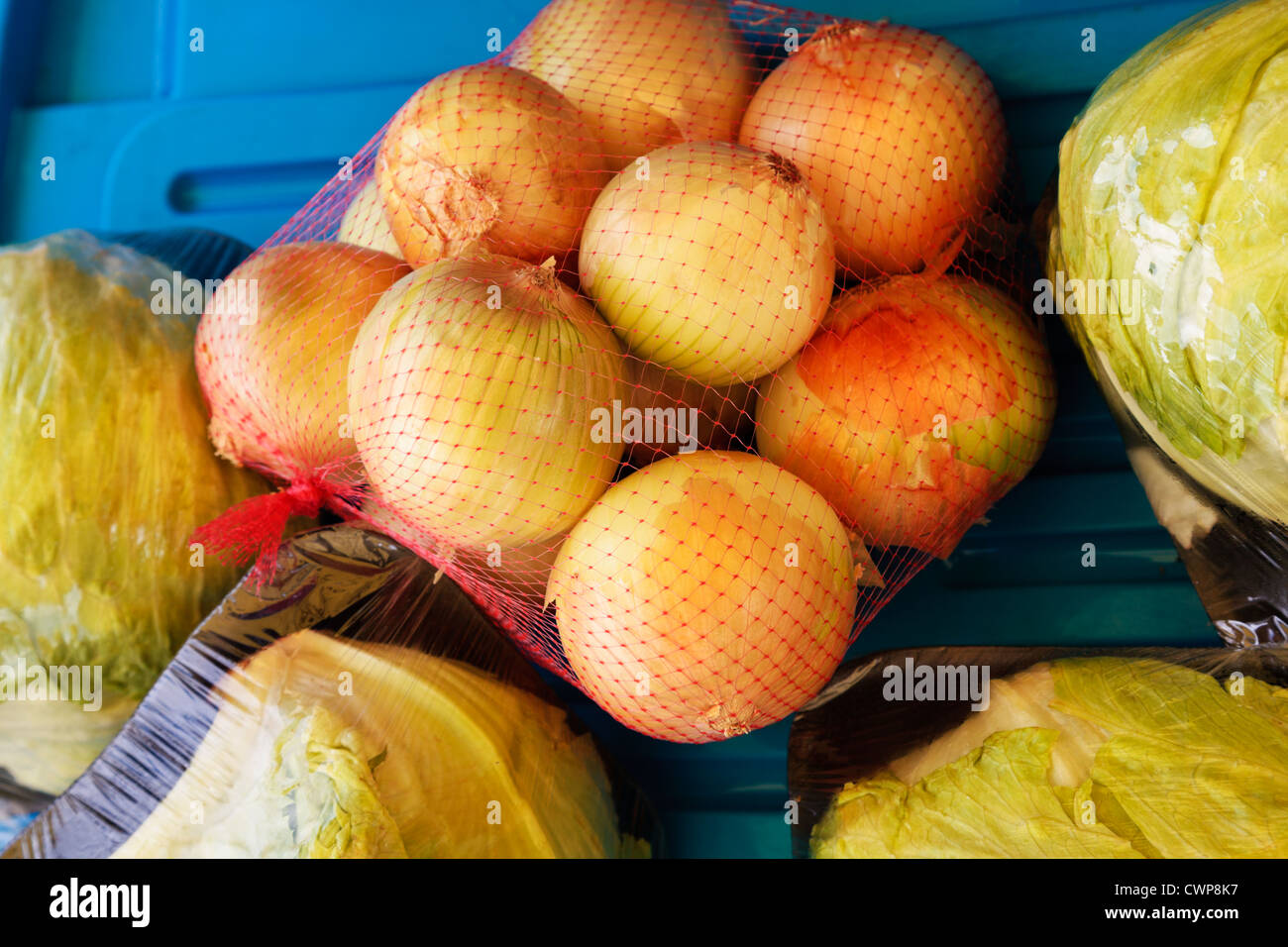 Prepackaged vegetables Stock Photo 50276891 Alamy