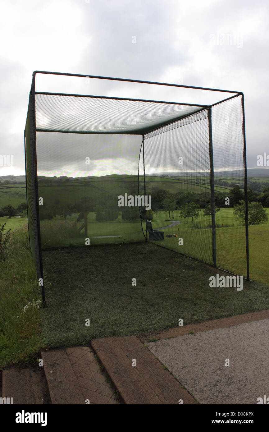 Golf practice net Stock Photo Alamy